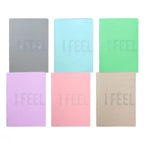 Füzet  Play "feel colors" A/4 tűzött 80 lapos kockás  AKCIÓS a készlet erejéig