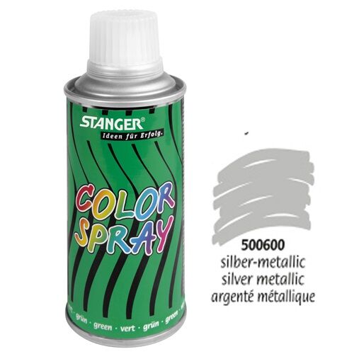 Kreatív színezőspray Stanger 150 ml metálezüst