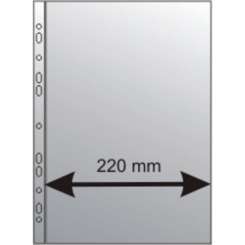 Lefűzhető genotherm A/4 széles 100 mikron 50 db/csomag