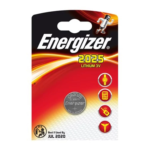 Gombelem, CR2025, 1 db, ENERGIZER