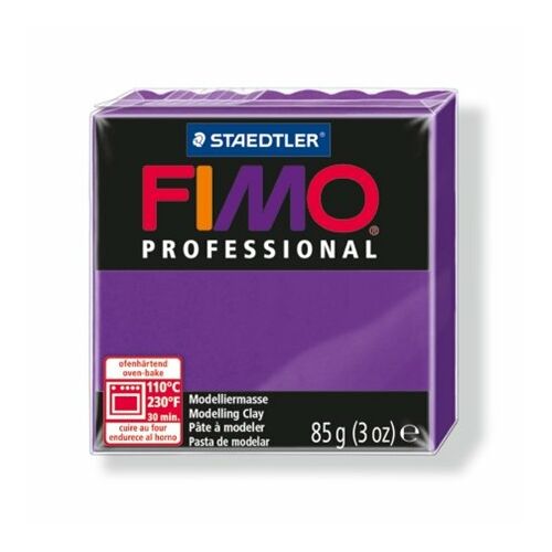 Gyurma, 85 g, égethető, FIMO "Professional", lila