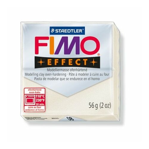 Gyurma, 57 g, égethető, FIMO "Effect", metál gyöngyház