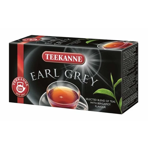 Fekete tea, 20x1,65 g, TEEKANNE, "Earl grey"