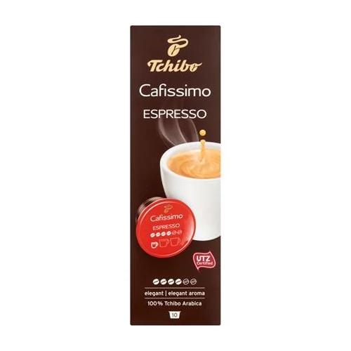 Kávékapszula, 10 db, TCHIBO "Cafissimo Espresso Elegant"