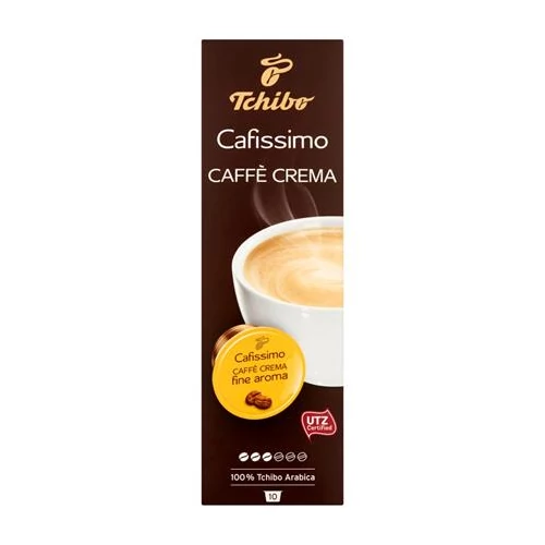 Kávékapszula, 10 db, TCHIBO "Cafissimo Café Crema Fine"