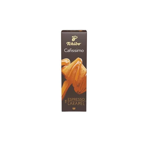 Kávékapszula, 10 db, TCHIBO "Cafissimo Espresso Caramel"