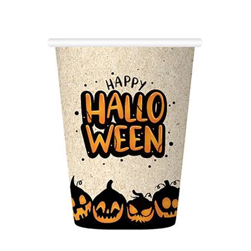 Pohár, papír, 210 ml, "Halloween"